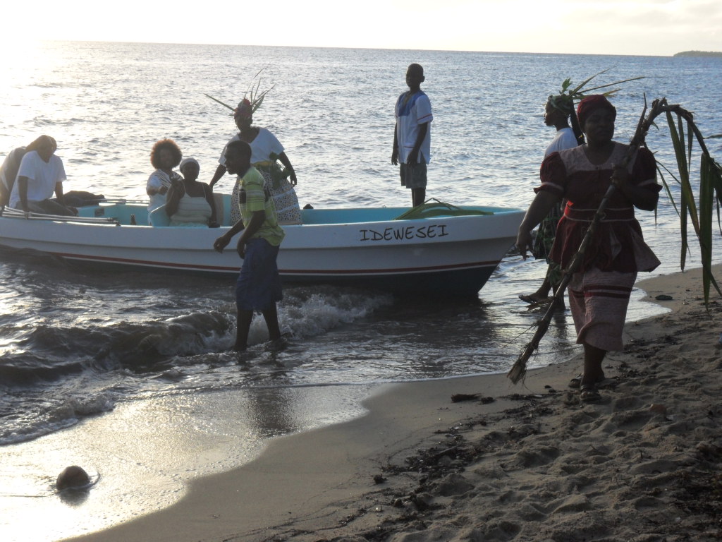 Photograph of Yurumein- Garifuna Settlement Day Hopkins November 19 2013.