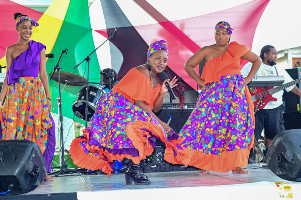 Dancers at Eboe Town Festival